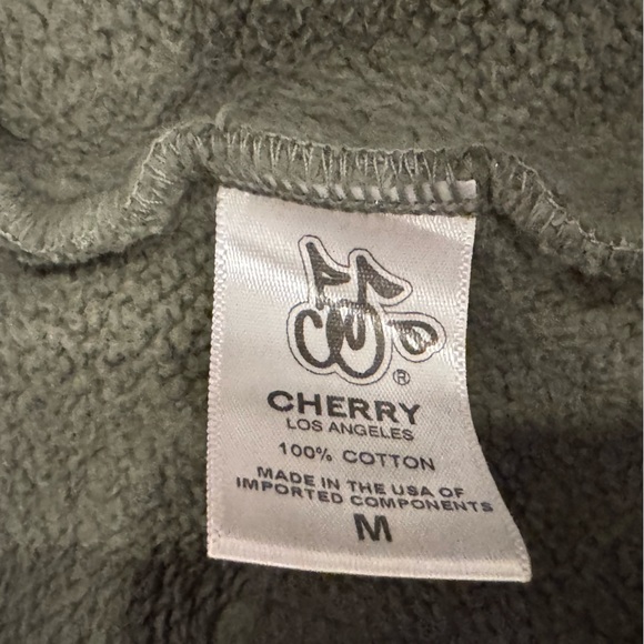 Cherry Los Angeles Rodeo Athletic Sweatpants joggers green size medium like new - Picture 8 of 9